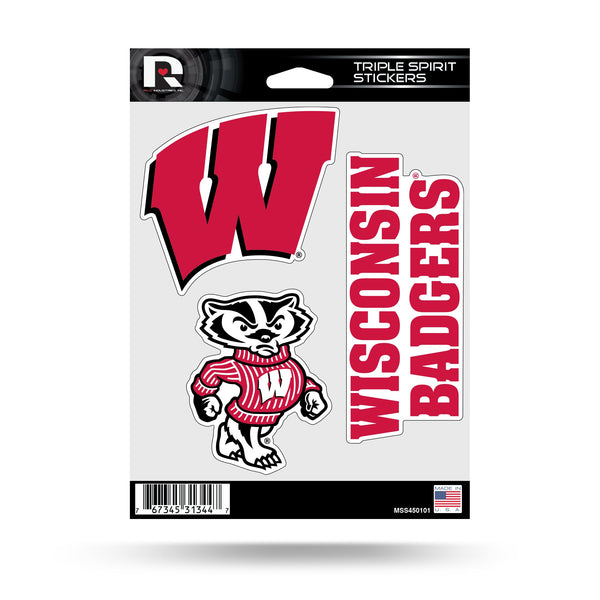 Wholesale Wisconsin Triple Spirit Stickers