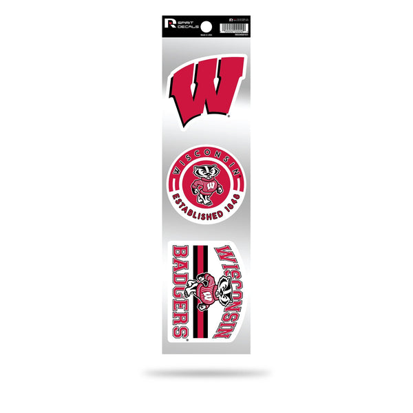 Wholesale Wisconsin University 3-Piece Retro Spirit Decals