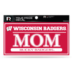 Wholesale Wisconsin University 3" X 6" True Pride Decal - Mom