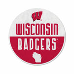 Wholesale Wisconsin University Shape Cut Logo With Header Card - Classic Design