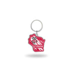 Wholesale Wisconsin University - Wisconsin State Shaped Keychain