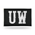 Wholesale Wyoming University - Carbon Fiber Design - Banner Flag (3X5)