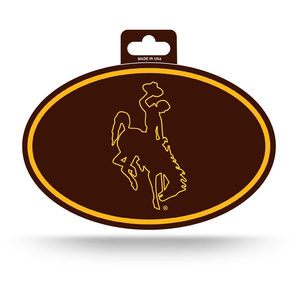 Wholesale Wyoming University Full Color Oval Sticker