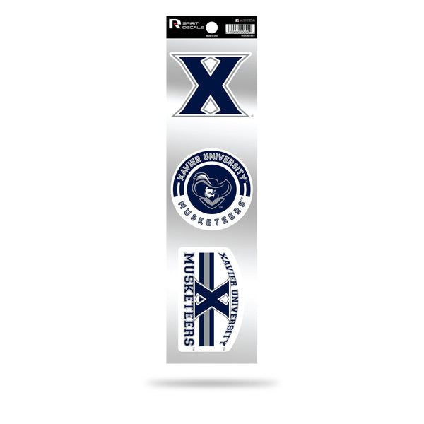 Wholesale Xavier University 3-Piece Retro Spirit Decals