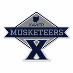 Wholesale Xavier University Shape Cut Logo With Header Card - Diamond Design