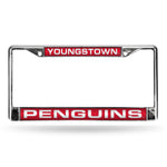 Wholesale Youngstown Penguins Laser Chrome 12 x 6 License Plate Frame
